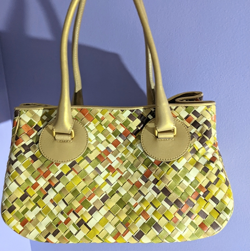 Authentic Bottega Veneta Vintage Y2K Intrecciato handbag